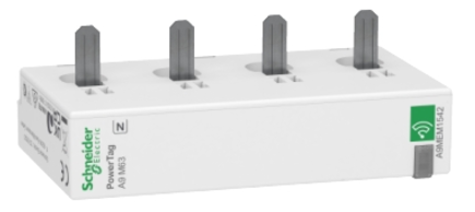 A9MEM1542 Sensor de energia sem fios PowerTag 3P+N montagem inferior
